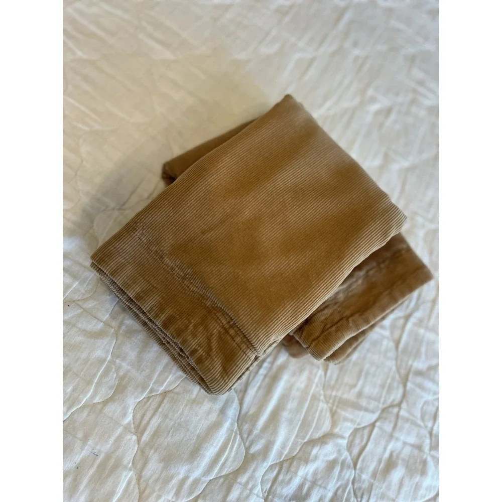 Tommy Hilfiger Pillowcases Shams Cordoroy Tan/Beige Set of‎ 2